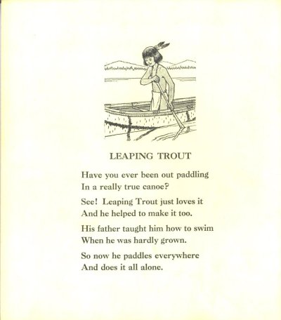 Poem about Leaping Trout