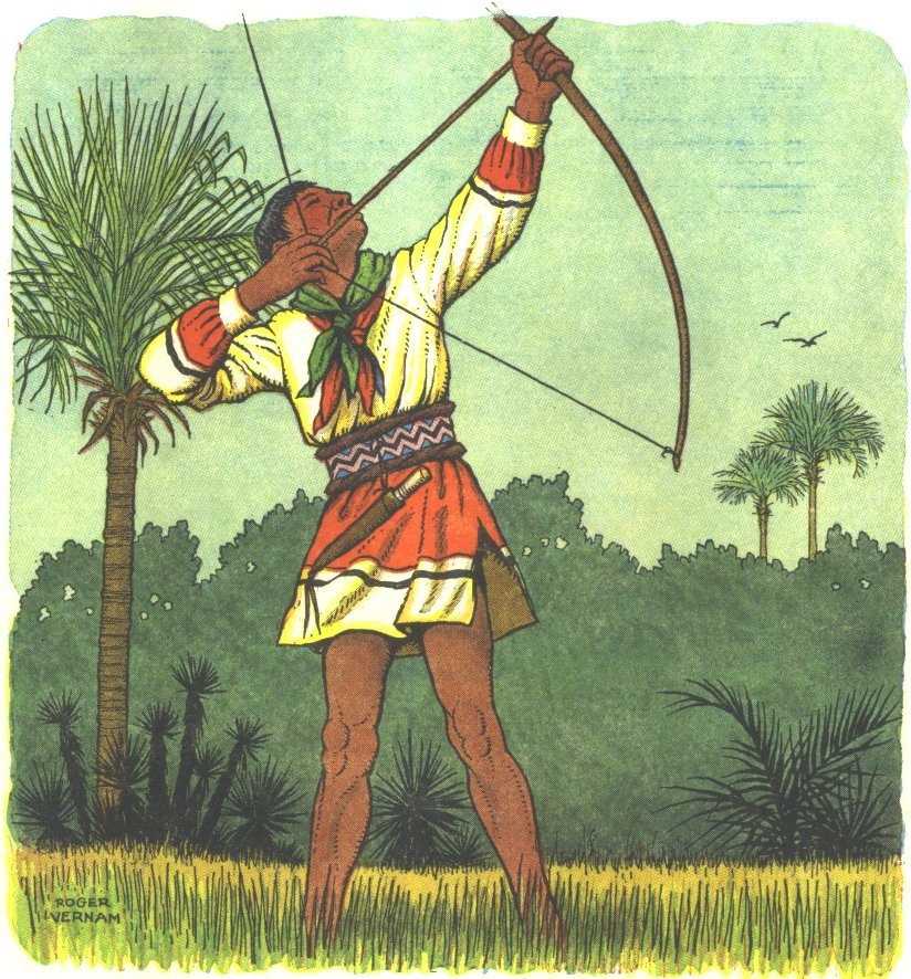 Image of Micco's father shooting a squash.